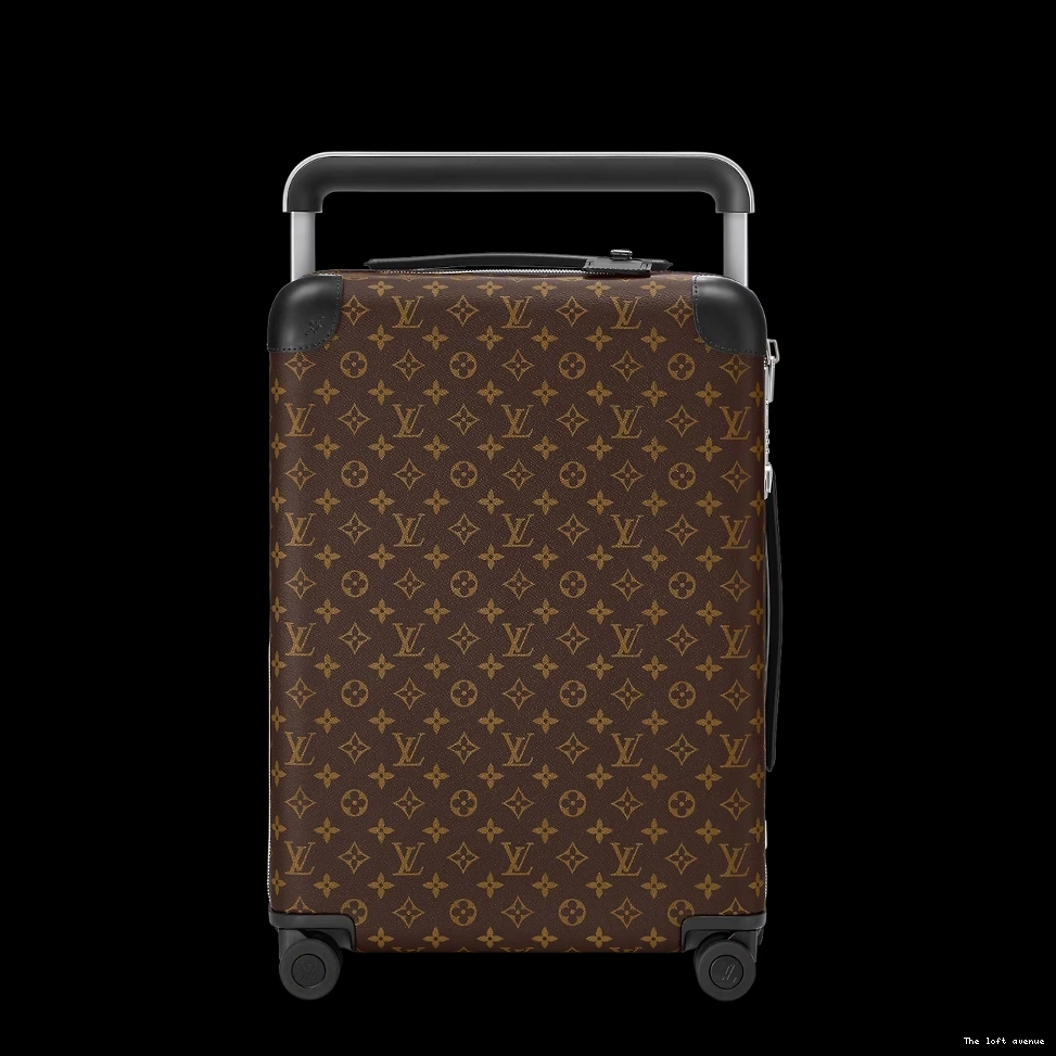 HORIZON CANVAS 37L CABIN BLACK MACASSAR 55 SUITCASE 0803